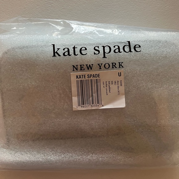 Kate Spade Crossbody Leila Pebbled Leather Baby Blue (Dewy) Handbag NWT - Picture 8 of 9